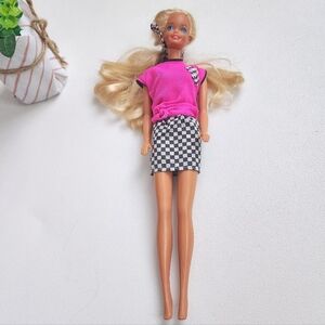 💗 Rare Vintage Barbie Doll Mattel 1966 Blonde Classic Fashion Doll Y2K 11.5"